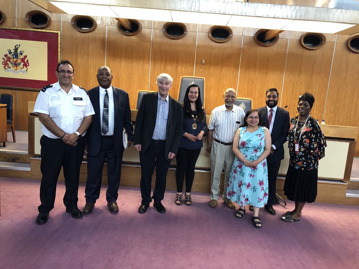 MPSEnfield's tweet photo. #faithcom Enfield Racial Equality Council AGM this evening with the Mayor of Enfield and many faith communities members present to the launch of the Mayor of London’s “Communities against Hate Crime” initiative. SMS https://t.co/U4HbhCUT7K