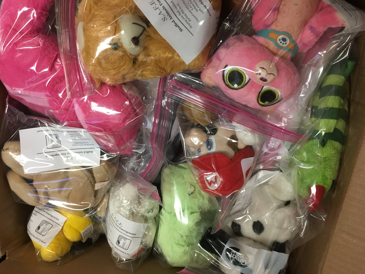 safe stuffed animals for emergencies