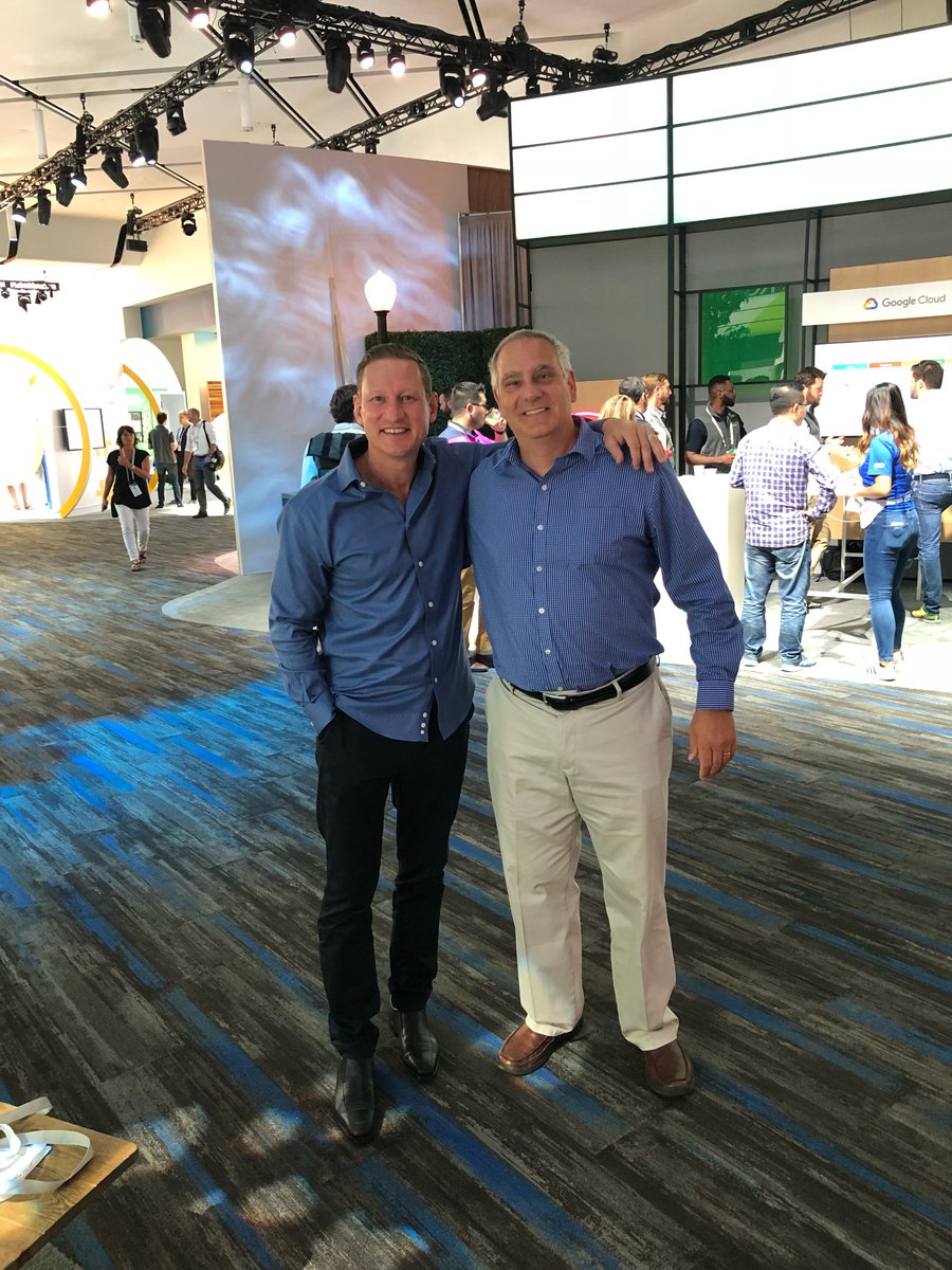 eruptr's tweet photo. Eruptr Co-Founders Kevin Minnelli, CEO, and J.K. Lloyd, President, were invited to attend Google Marketing Live 2018! They got to hear first-hand Google's unveiling of the latest Ads, Analytics and Platform innovations. #healthcaremarketing #eruptr #GoogleMarketingLive2018 https://t.co/1KwID47T7A