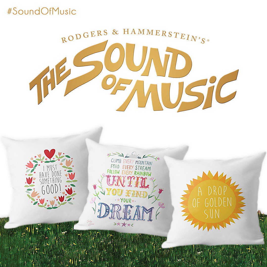 SoundofMusic's tweet image. RETWEET and FOLLOW @SoundofMusic for a chance to win a #SoundOfMusic pillow prize package!