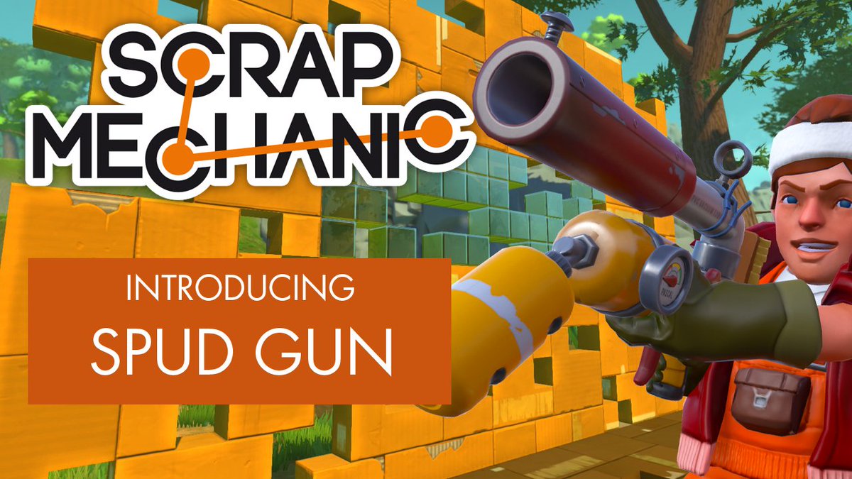 Hi Mechanics! 
The Spud Gun and more is finally in the game!
Check out the latest trailer and read the update notes here!
steamcommunity.com/games/387990/a…