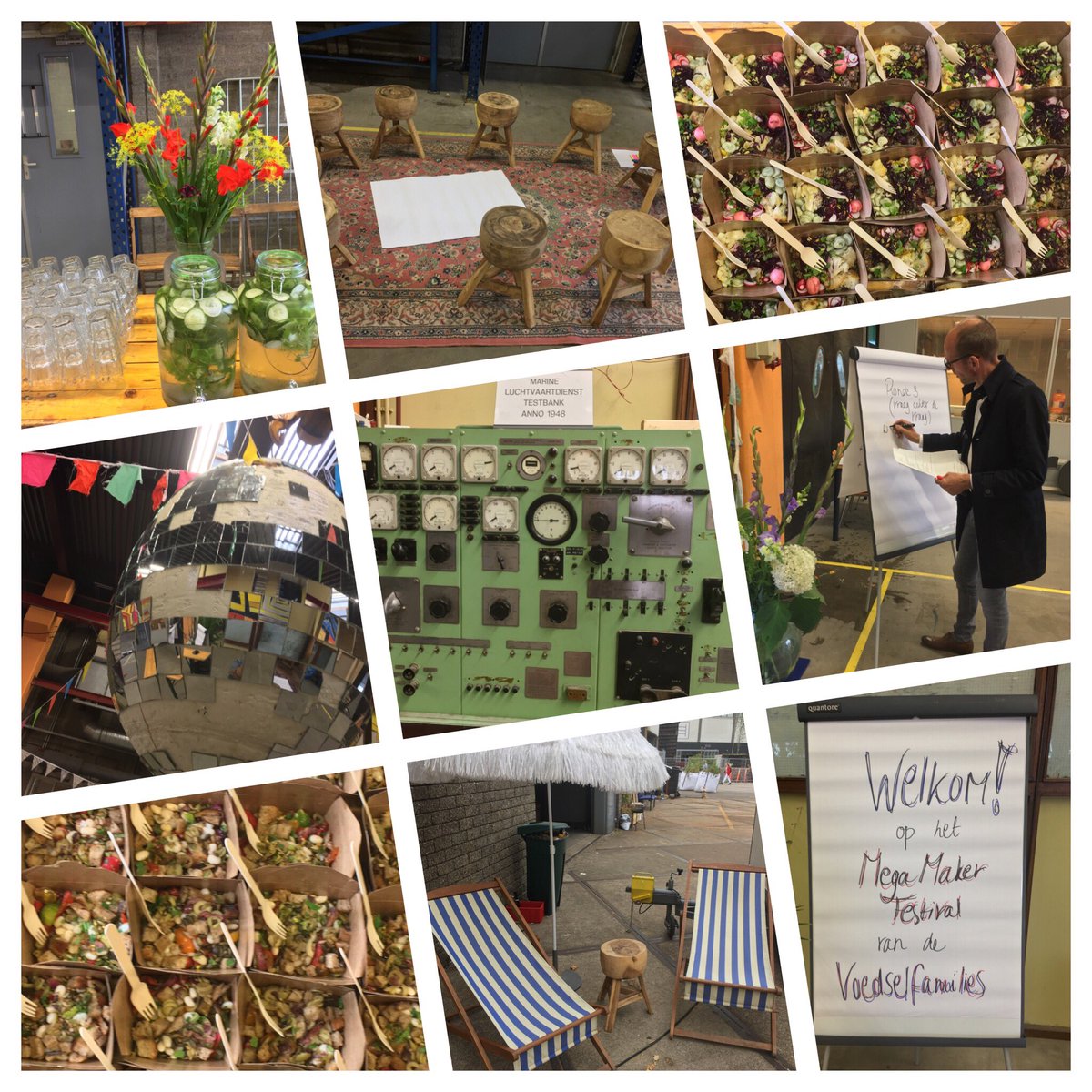 Mijn werkplek vandaag: Rotterdamse Makers van duurzaam voedsel werken aan samen aan schaalvergroting. Wat een power zit hier!Superinspirerend!  Prachtinitiatief van <a href="/patrickkaashoek/">Patrick Kaashoek</a>