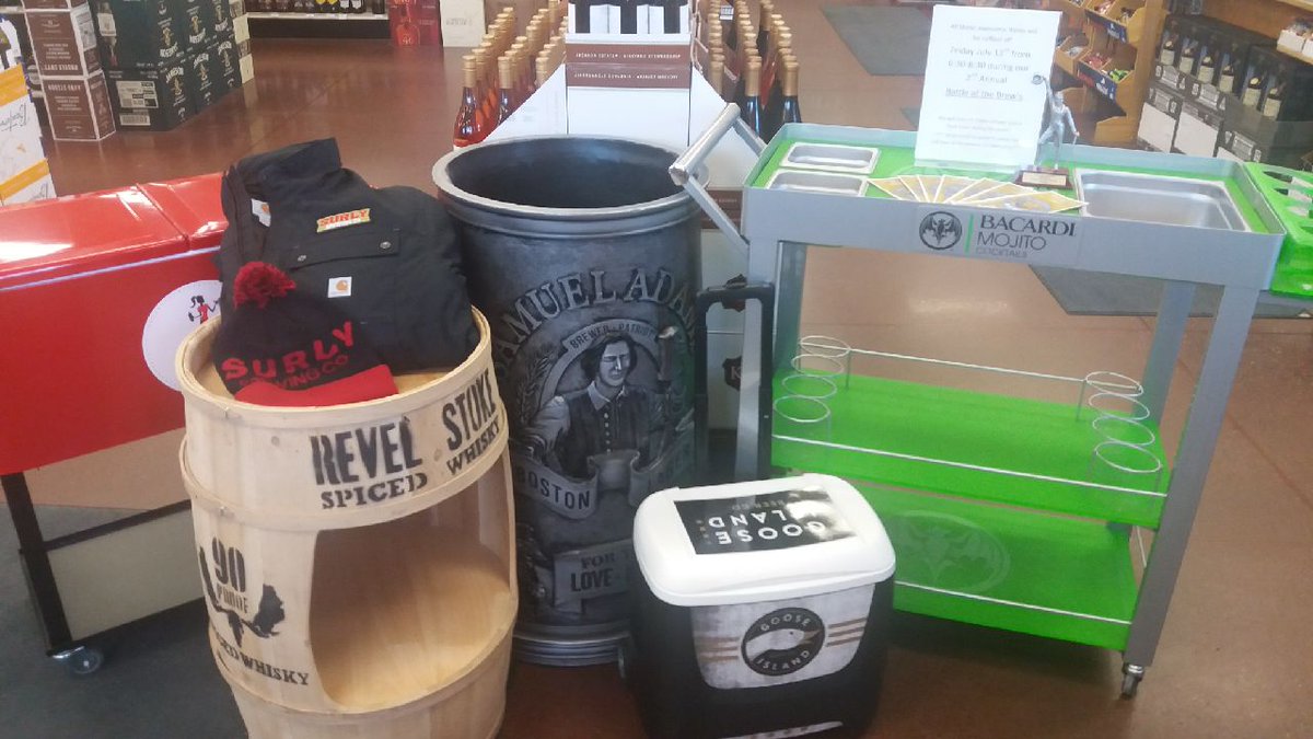 Check out some of the items we're raffling off on Friday for #BattleOfTheBrews! See you all on Friday!

More info: facebook.com/events/3224632…