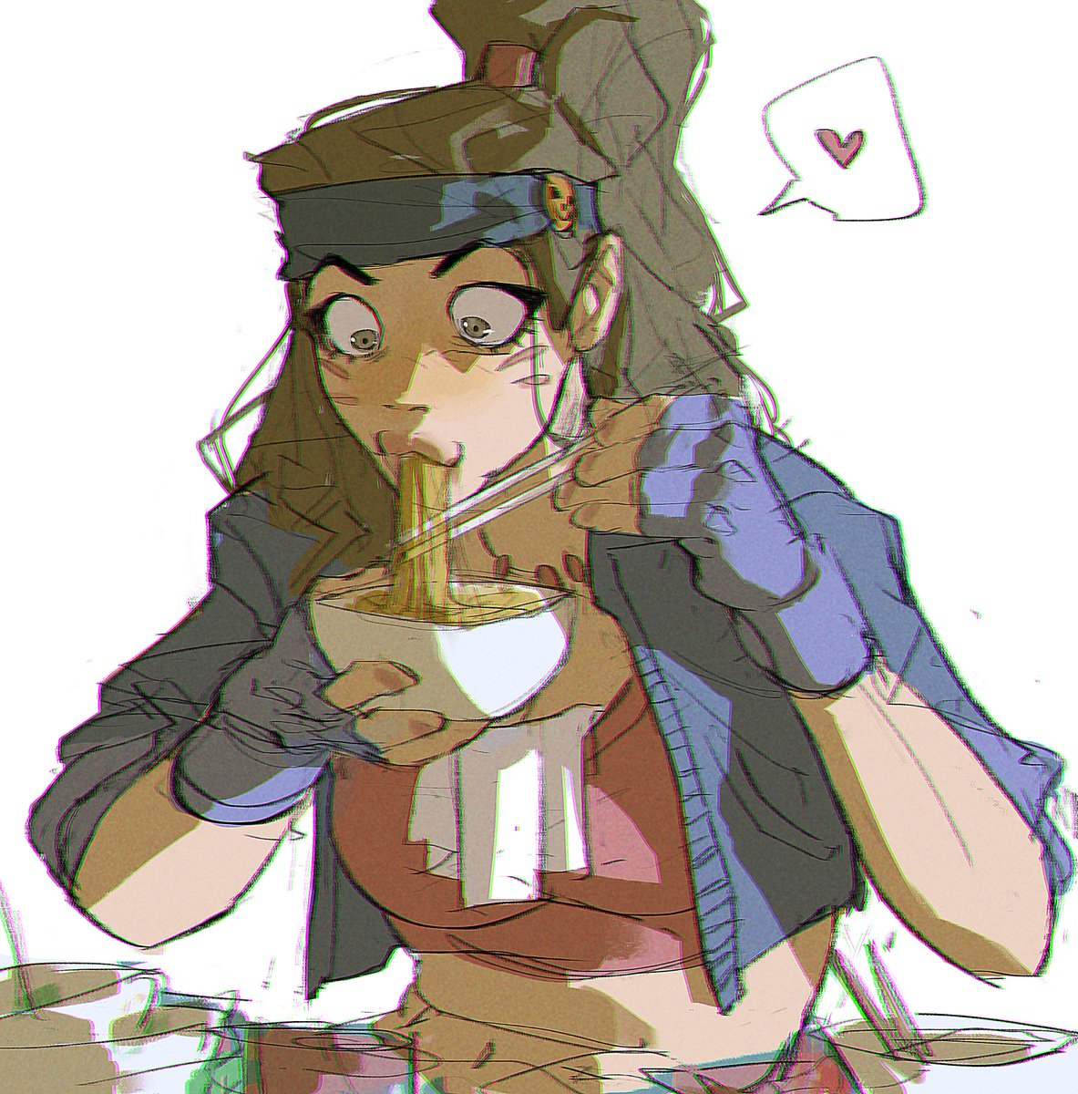Did you think I had done with this stupid challenge huh? well NO! I really want to do this gurl from my buddy <a href="/Hichamhabchi/">Pyroowdaily</a> 🤣#drawthisinyourstyle