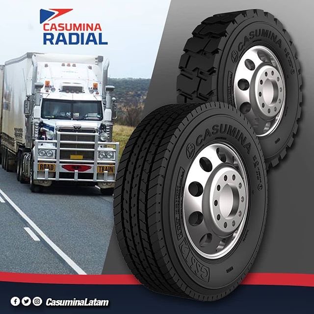 Te ofrecemos los mejores productos para vehículos de carga pesada 🚛
Nuestra línea Casumina Radial, tiene lo último en tecnología, para satisfacer las exigencias de los conductores de automóviles de carga pesada.
contacto@casuminalatam.com
🌎casuminalatam.com
#Llantas 💪🏽