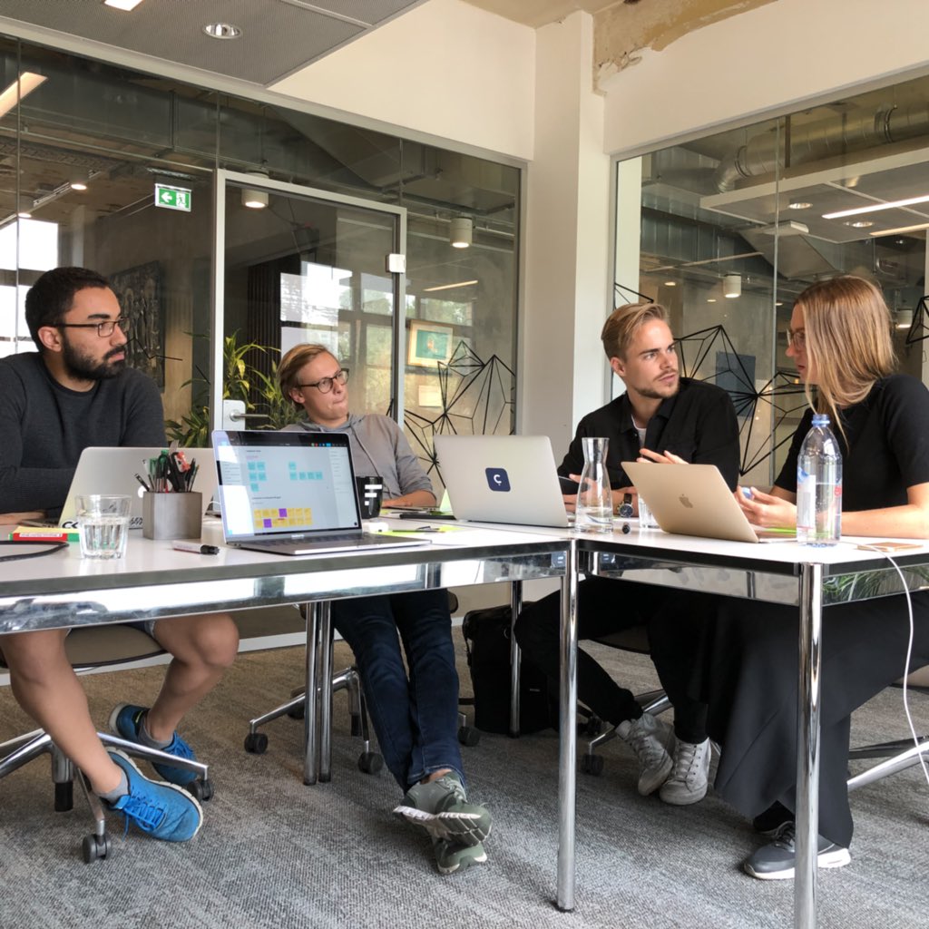 mermaid_studios's tweet photo. Thanks to @figmadesign ✨and @conichiwaBerlin 💫 We were able to run our first remote design sprint smoothly. 👏👨‍💻👩‍💻

#design #berlin https://t.co/p2k3AXgkLG