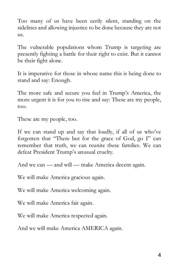 MichaelAvenatti's tweet image. “Donald Trump is hoping that people like us don’t see the connection between our own ancestors and the immigrants arriving today...And so I want to say as plainly as I can: These are our people, too.”

My speech last night at @publicjustice. 

#TheseAreMyPeopleToo