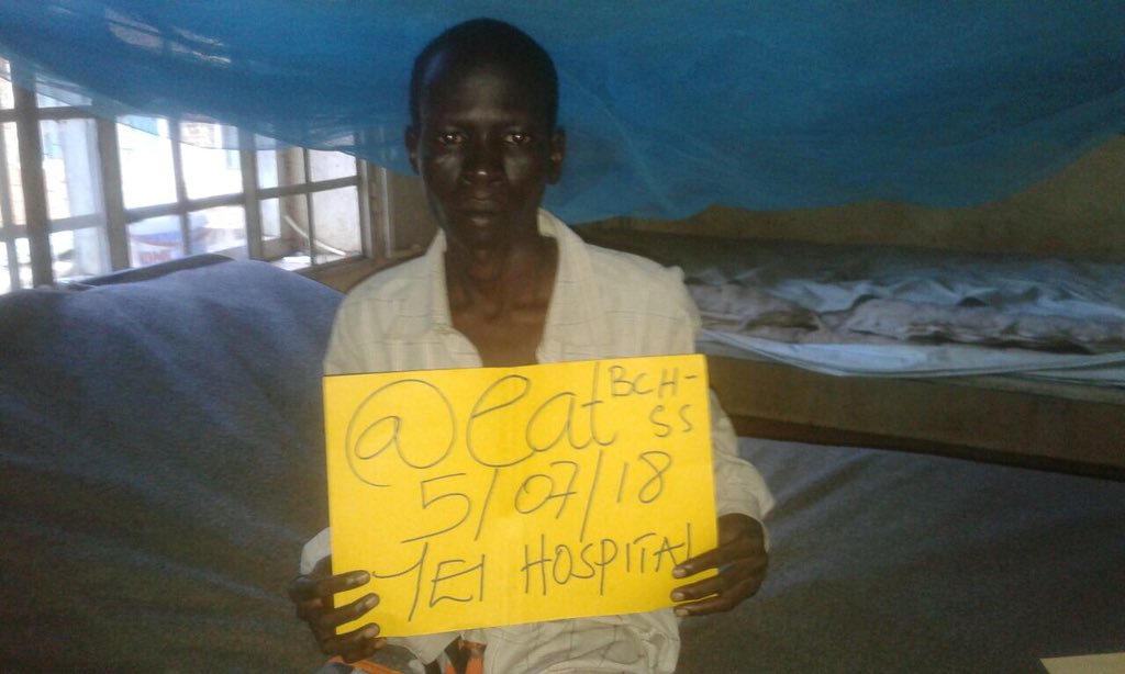 eatBCH_SS's tweet image. [yei] Kur is also feeling better, thanks to some amazing care from the hospital, and the support of good food. Kiden has been grateful for the food for her daughter.