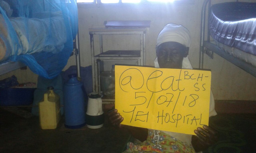 eatBCH_SS's tweet image. [yei] Kur is also feeling better, thanks to some amazing care from the hospital, and the support of good food. Kiden has been grateful for the food for her daughter.