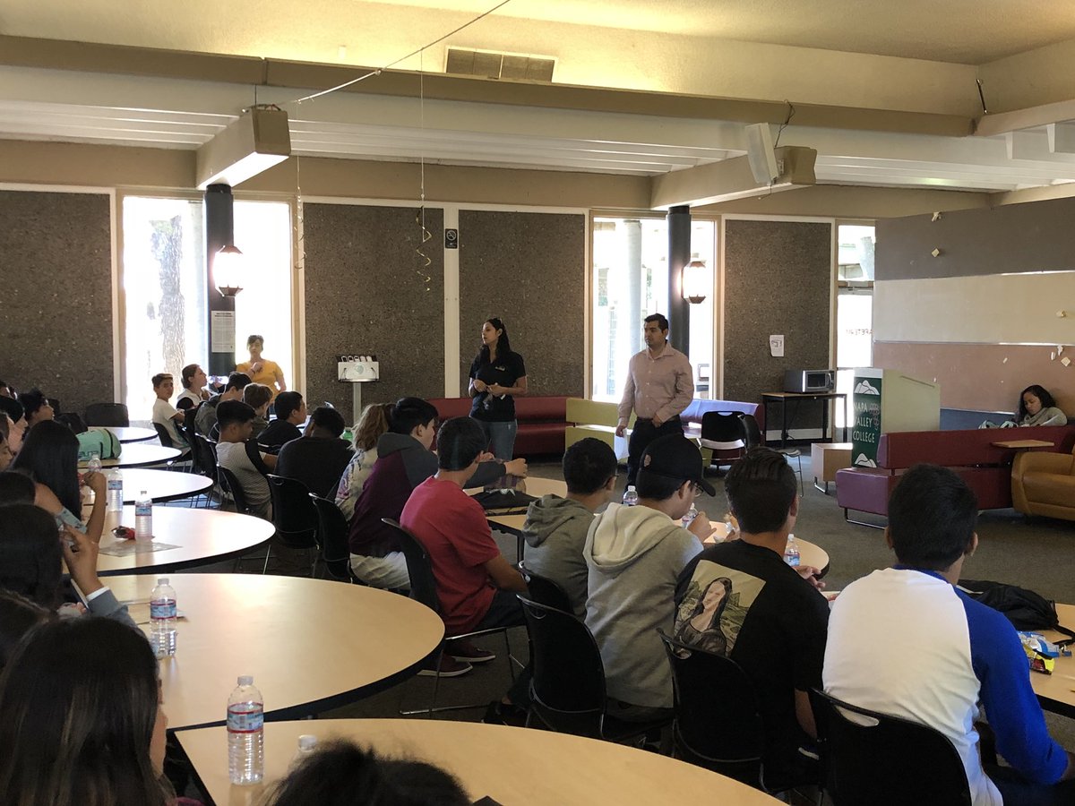 Big thanks to @nvcollege and @NVC_RISE hosting @AmCanHS and @NewTechHigh Summer Academies today! Students got to tour the campus and learned about several programs designed to help students succeed at NVC! Great day! @NVUSD