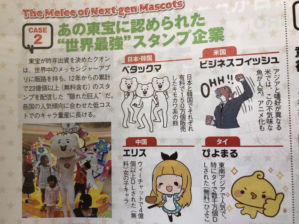 みずの Mizuno Quan A Twitter 今月の日経トレンディにサンリオさんのアグレッシブ烈子と並んで掲載いただけましたー みずの Mizuno Quan A Twitter 今月の日経トレンディにサンリオさんのアグレッシブ烈子と並んで掲載いただけましたー