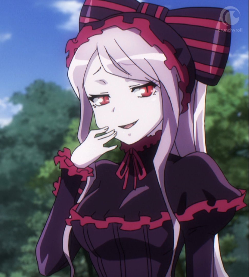 bless this smug vampire #overlord_anime.
