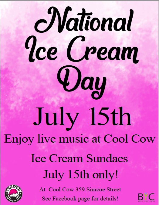 Celebrate National #IceCream day at the Cool Cow in #BeavertonON.