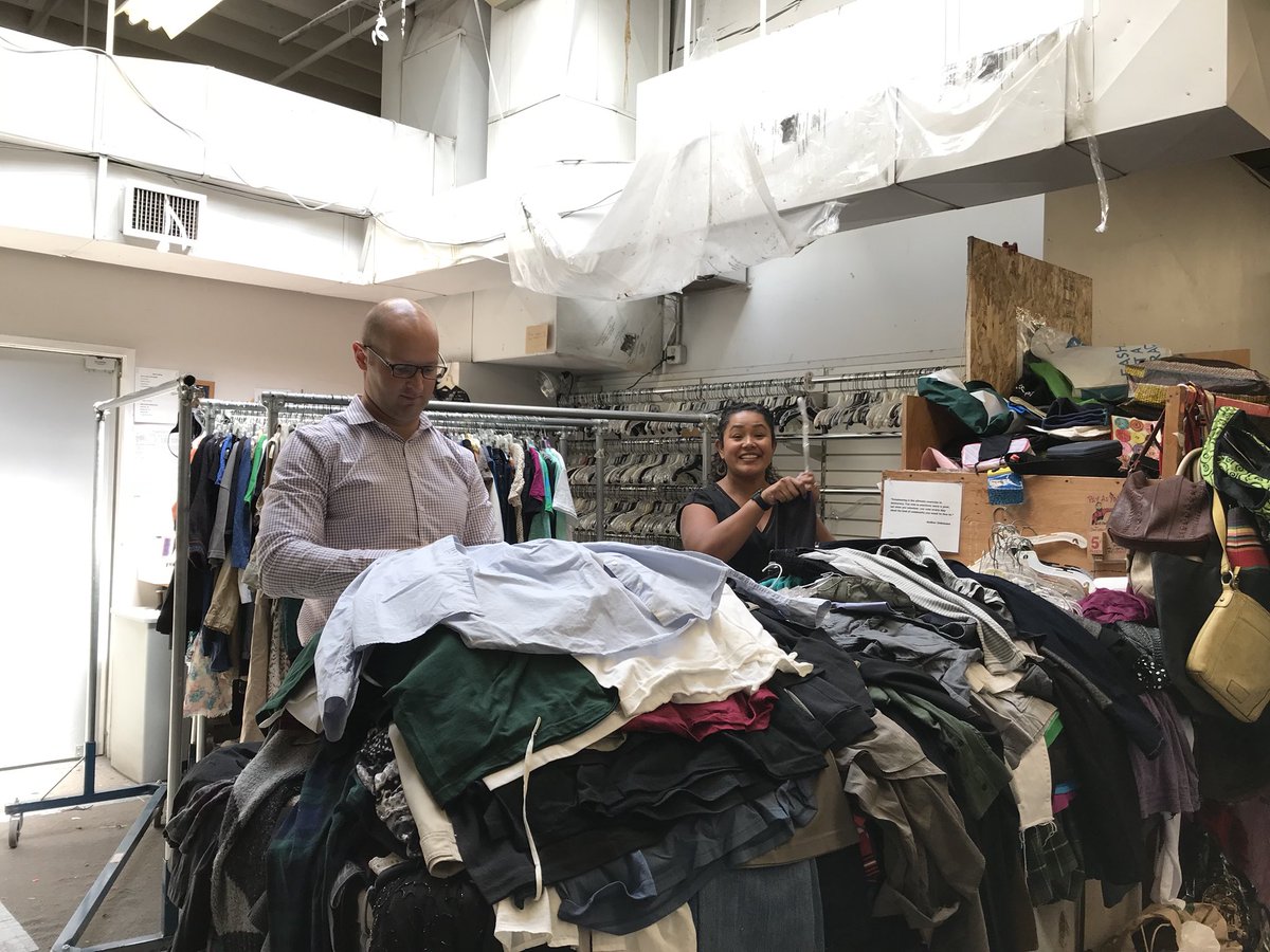 It was such a good day volunteering at the William Temple House Thrift Store! They have such a great cause and we made some new friends today as well 🐱 <a href="/NWLEAD/">NW UPS L.E.A.D. Team</a> #volunteering #giveback #UPSers