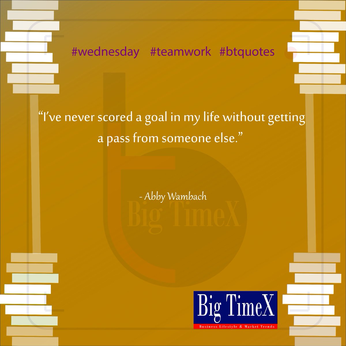 realbigtimex's tweet photo. If you are not receiving or making any passes in your team, You need a new team! 
Have a great week.

#wednesdaymotivation  #wednesday #teamwork #team #dreamteam #respect #business #quoteoftheday #btquotes #ghanabusiness #Ghana #younghustlers #entrepreneurquotes #entrepreneur https://t.co/IQmT8faG5M