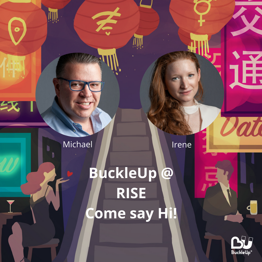 WeBuckleUp's tweet photo. Come say Hi. Don't be shy.
.
.
.
.
#buckleup #onlinedating #offlinedating #irldating #datingapp #relationships #rise2018 #risehongkong #riseconferencce #hongkongtech #asiatech #techstartup #hongkong https://t.co/6xsKYSur1o