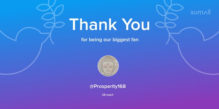 MutualM's tweet image. Our biggest fans this week: @Prosperity168. Thank you! via sumall.com/thankyou?utm_s…
