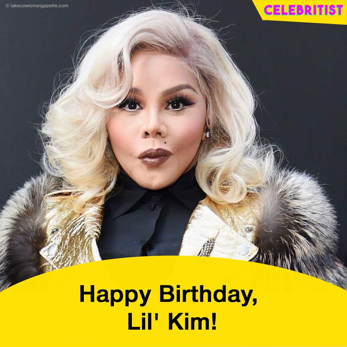 Happy Birthday to one of my favorite female rapper  Lil Kim. 