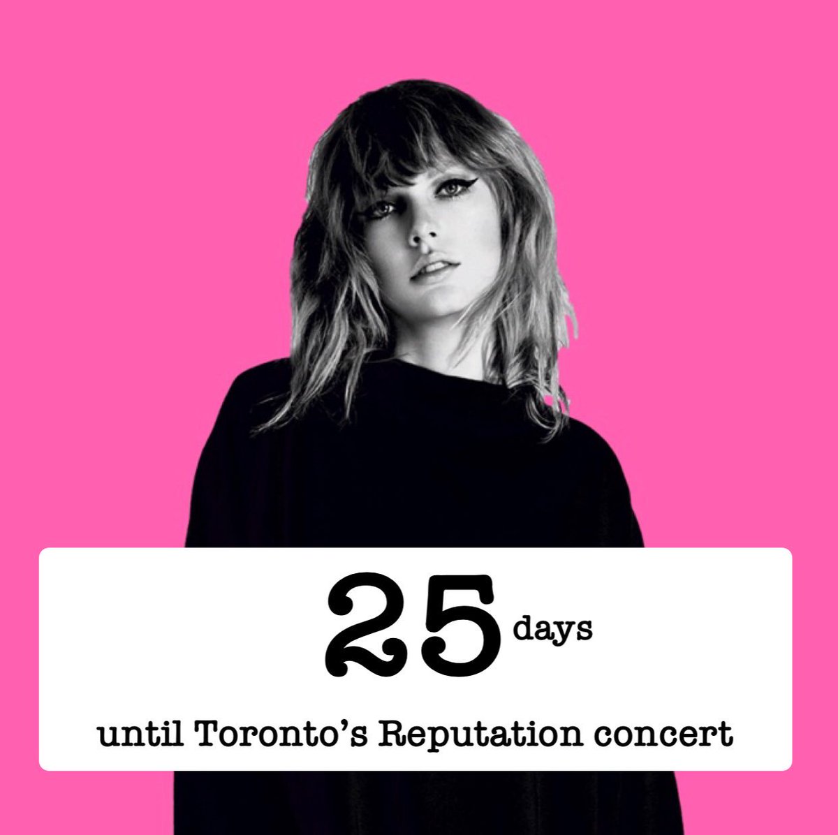 taylorsphone13's tweet photo. ✨ #RepTourToronto ✨

My friends and I will do a countdown and post pictures everyday related to a song on the tour setlist until the second Toronto show. Hope you like this @taylorswift13 @taylornation13 😸❤️ https://t.co/aSiO2tB3PJ