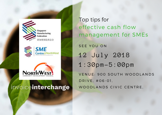 InvoiceInterchg's tweet photo. Last chance to register - Top tips for effective #cashflow management for SMEs. #UOB, #InvoiceInterchange, SME Centre will be presenting and guiding you on how to boost your business growth
https://t.co/zGtQWTGV8M https://t.co/jyh8s3LE49