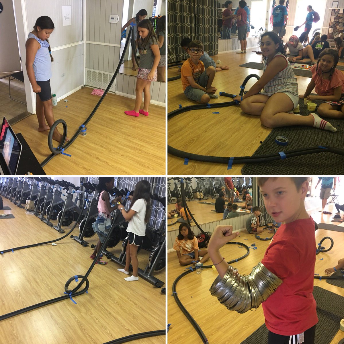 SteamSoCal's tweet image. Campers @ConejoYMCA viewed all the Historic Space Shuttle clips: A Shuttle Launch; booster retrieval by NASA Scuba divers; Shuttle’s  piggy back ride to LAX; historic shuttle route to CA Science Center.  Yes this is fact not fiction. #conejoymca