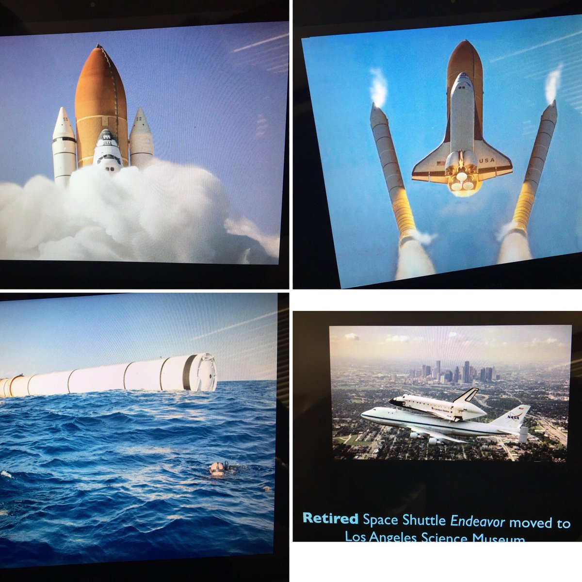 SteamSoCal's tweet image. Campers @ConejoYMCA viewed all the Historic Space Shuttle clips: A Shuttle Launch; booster retrieval by NASA Scuba divers; Shuttle’s  piggy back ride to LAX; historic shuttle route to CA Science Center.  Yes this is fact not fiction. #conejoymca