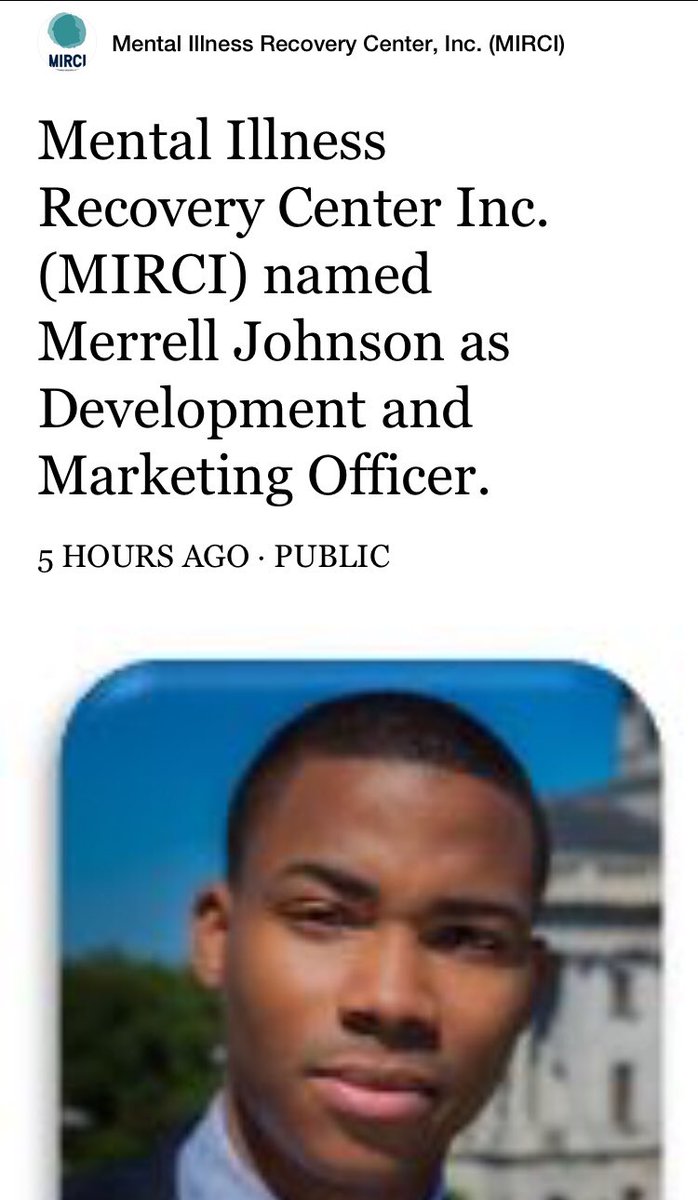 Congratulations to #TeamTenth member <a href="/MerrellJohnson/">MJ</a> for being named Director of Development &amp; Marketing at @MIRCISC 

We are extremely happy for you!!!