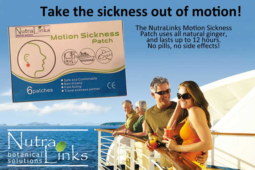 Nutralinks's tweet photo. Take the sickness out of motion this summer while traveling by air, sea or car using Nutralinks all natural motion sickness patch. https://t.co/ayUOWngcsT