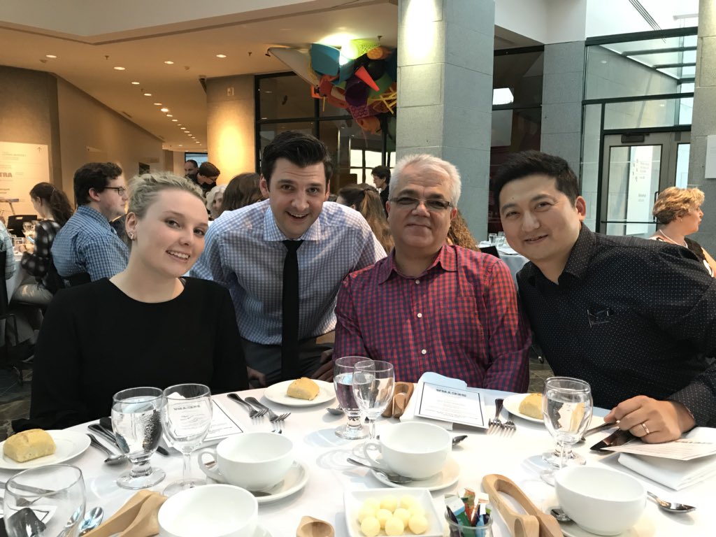 QiYangPathMD's tweet photo. @MBpathresidents #CAPACP2018 We are so close to the awards, sitting right beside them!! Fun time for Manitoba residents!! https://t.co/EbjrV1HJUo