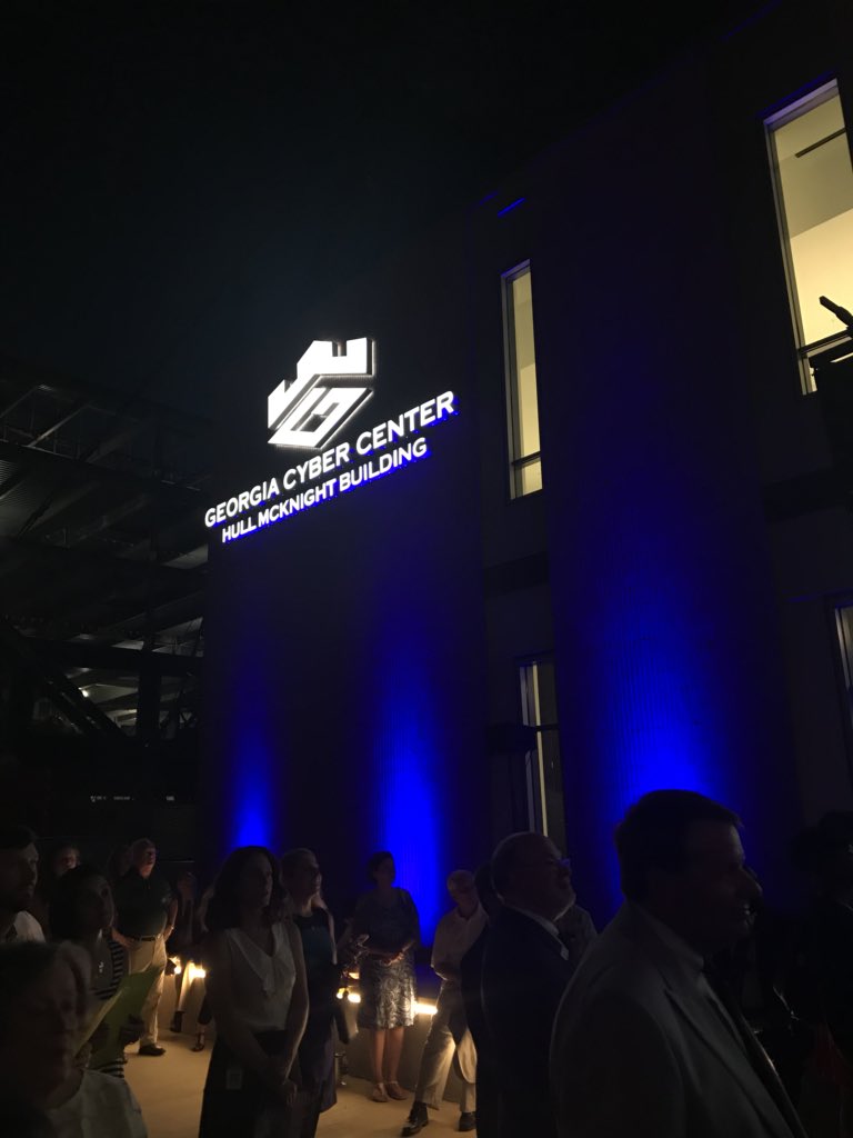gday_z's tweet photo. Incredible project celebrating a special and record breaking grand opening! Congratulations to JLL and the project team on a job well done! #GACyberCenter @JLLATL https://t.co/MipD1Z0STh