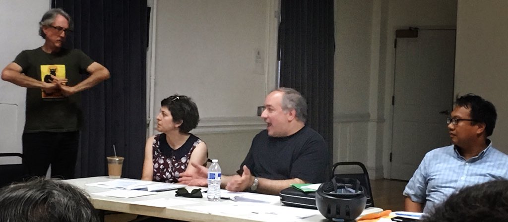 GrandStreetDems's tweet photo. .@LeeBermanER reminded @MTA the community has been asking *for years* for increased #M14A service and accessible entrances to Delancey/Essex and EBway subway. https://t.co/kJEg5gB5hl