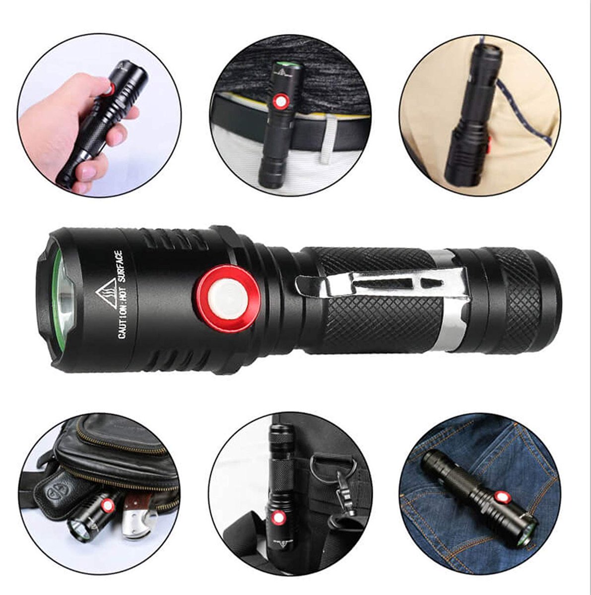 Heliuslight's tweet image. Powerful CREE XML2 Led Stepless Dimming Flashlight 
Infinitely Variable Brightness 
Electrodeless Dimming Flashlight 
#rechargeableflashlight #rechargeabletacticalflashlight #USBflashlight #Steplessdimmingflashlight #18650flashlight #VariableBrightnessflashlight #ledflashlight