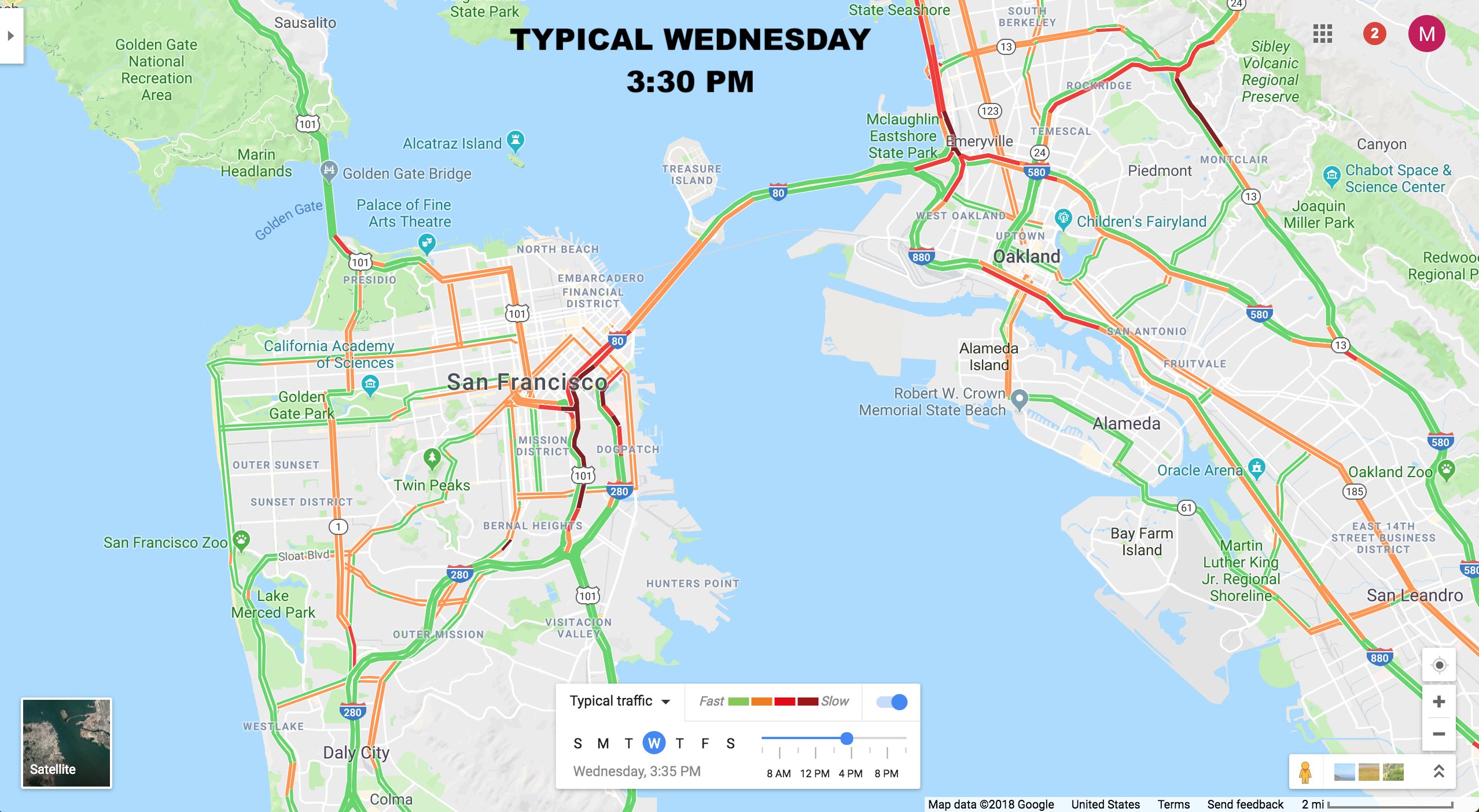 Dc Rush Hour Traffic Map Michael Linden On Twitter: "Some Folks Have Also Asked If Dc's Morning Rush  Hour Starts Earlier. My Impression Is: "Hard To Say." Google Maps "Typical  Traffic" Feature Only Starts At 6 Am.