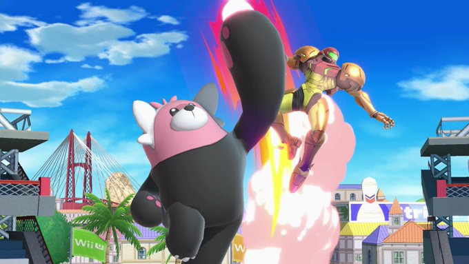 スマブラsp ごうわんポケモン キテルグマ 熾烈なアッパーは やなかんじ インサイド