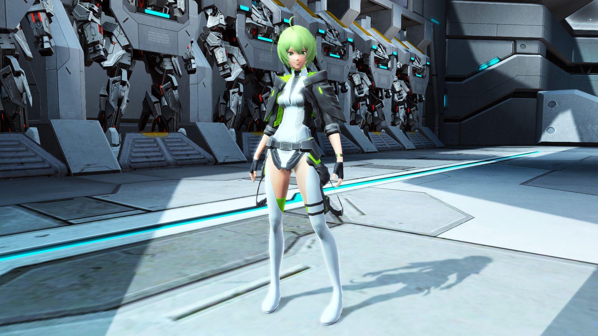 セガ公式アカウント Pso2 ｂｏｒｄｅｒ ｂｒｅａｋ コラボ登場 Pso2 に 8 2サービス開始予定のps4 ボーダーブレイク 主人公 ハティ のコスチュームや髪型 武器迷彩等のコラボアイテムが登場 主人公機 輝星 空式 は キャストパーツ