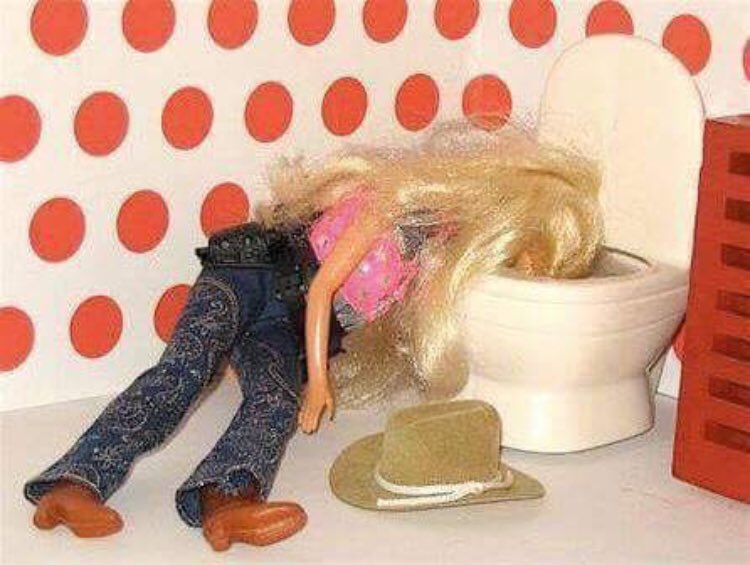 CalgaryConnect's tweet photo. Stampede Barbie -LOL https://t.co/JcvgMZrUh7