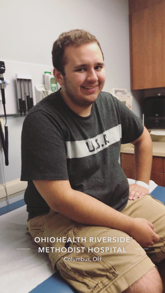 SooTrish's tweet photo. He’s a real boy again... 😁 First post op visit with his neurosurgeon and he’s cleared to return to most normal activities (just no heavy lifting or overly strenuous activity). #myhero #myboy #chiarimalformation #chiarisurvivor #zipperhead #onemonthpostop https://t.co/38w1ZRmXTh