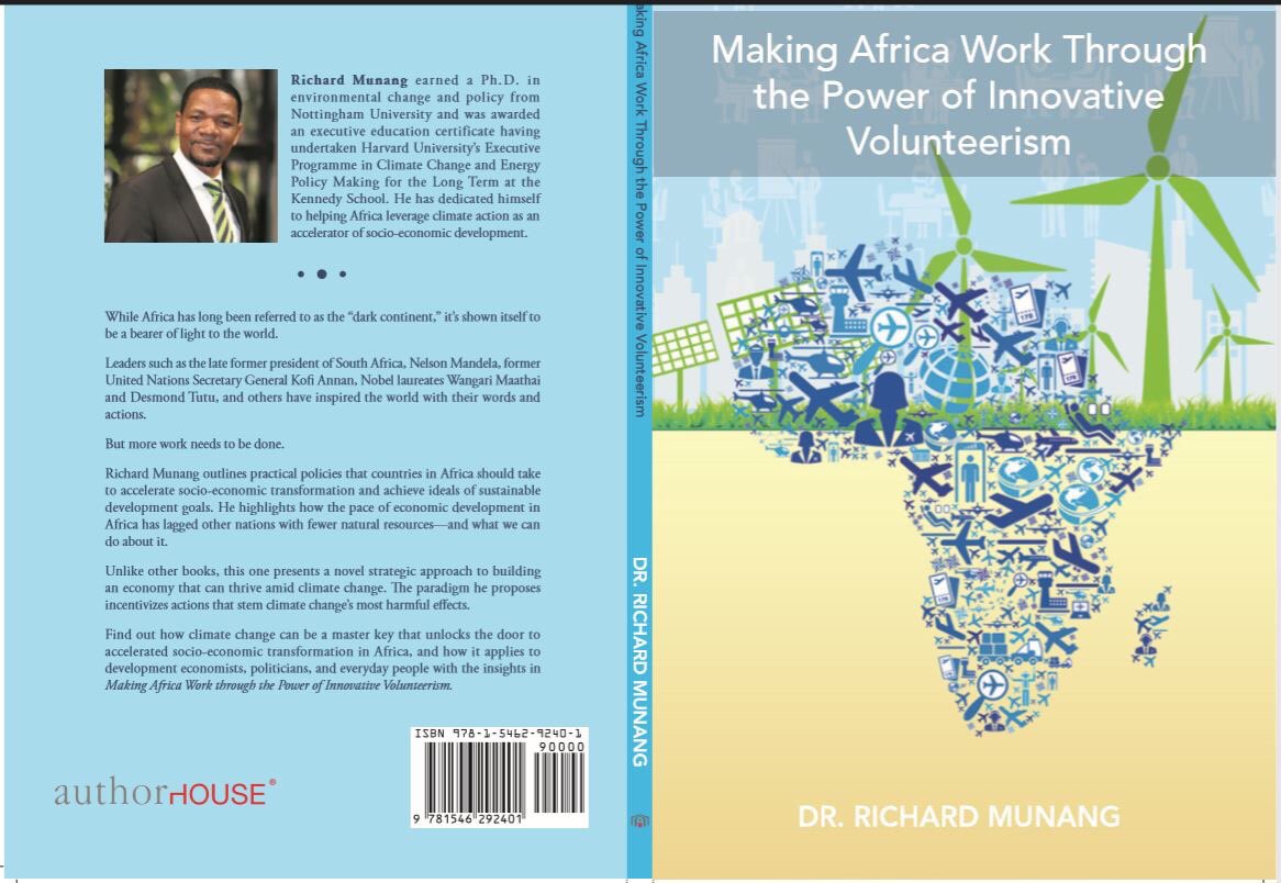 AmbVictorBrianK's tweet image. The official book launch of Dr.@RichardMunang is here &quot;Making Africa Work Through The Power of Innovative Volunteerism&quot; It is a must read for innovators and leaders of Africa to the world #innovativevolunteerism is the power that needs to be tapped into!
#EBAFOSA #Kenyandiplomat