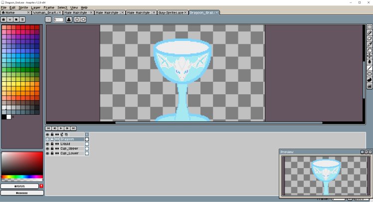 Keeper_Official's tweet photo. #BuildADrink is still going! Its settled: this dragon does not want to be cute, but fierce!
What could it all be about? It's not every day you see a drink with a dragon on it.
Stay with us to see how this drink develops!
#indiegamedev #indiedev #indiegame
@FlyRts @zTriKz https://t.co/0s9f0l2IHD