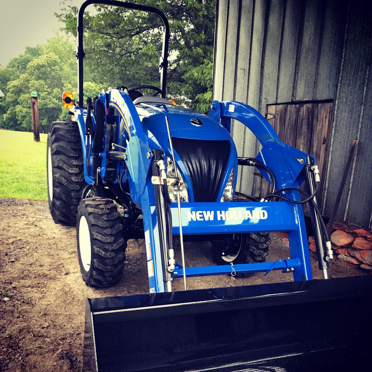 JordanJessup3's tweet photo. Bought my first tractor.... time to turn some dirt..... @NHAgriculture https://t.co/mDAeOnmS7s