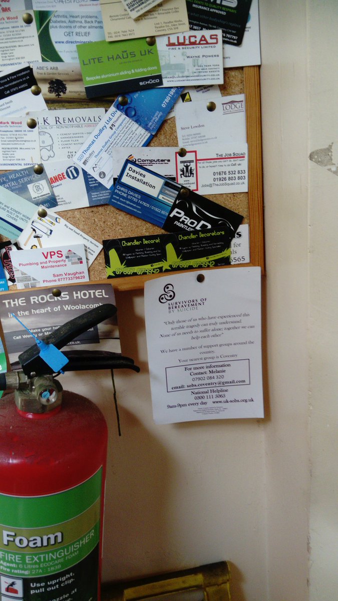 MelanieGSuicide's tweet photo. Even promoting in a local cafe #malesuicide #jackssnacks #coventry #suicidebereavement #SOBS https://t.co/LZlTZlV9ND