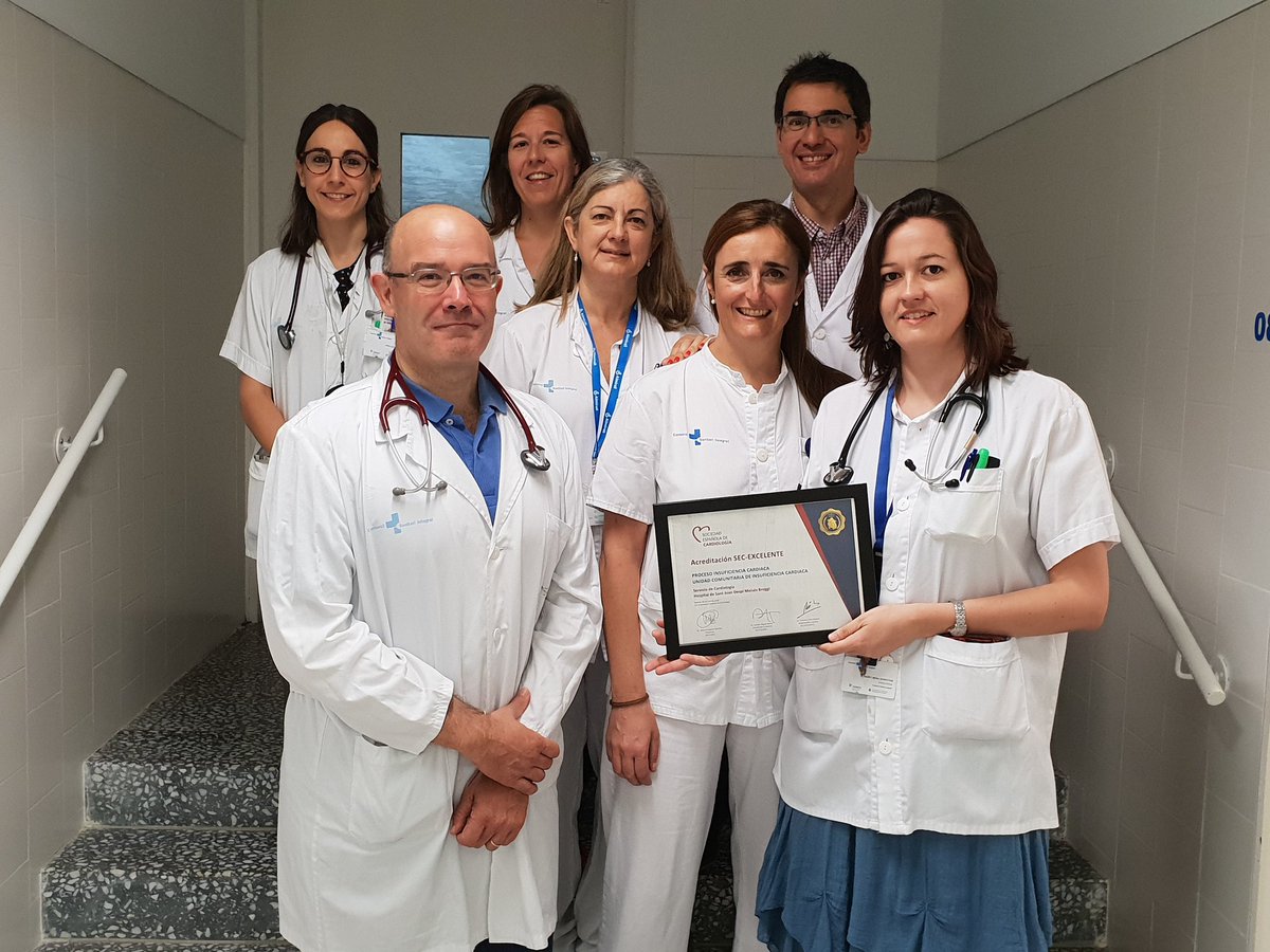 carapllobregat's tweet image. Acreditación SEC - Excelente de la Unidad de Insuficiencia Cardiaca Comunitaria del Hospial Moisés Broggi @consorcsanitari