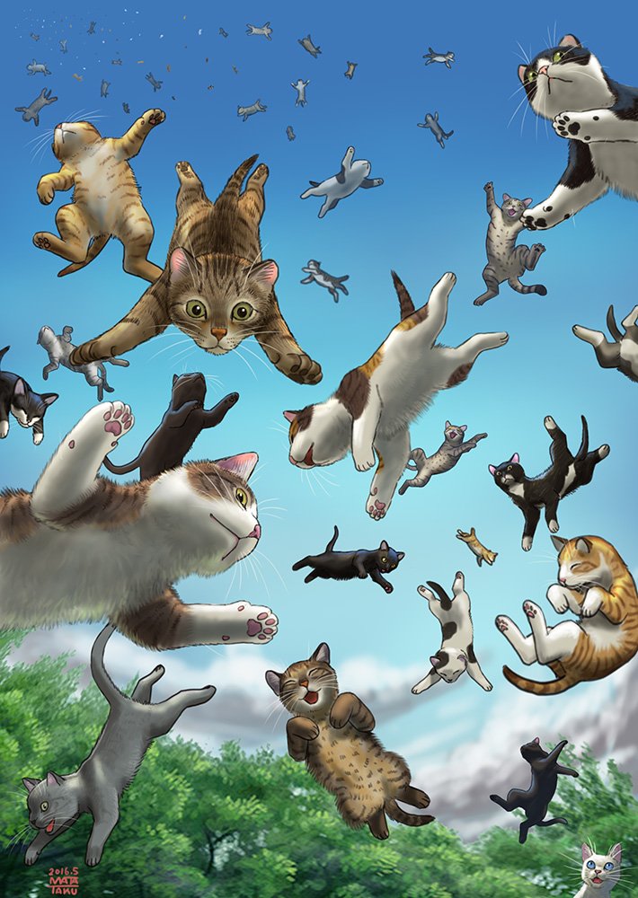 猫さんの毛の流れを図解したイラストのもふもふっぷりがすごいし参考になる 鼻のところが猫のつむじ Togetter 猫さんの毛の流れを図解したイラストのもふもふっぷりがすごいし参考になる 鼻のところが猫のつむじ Togetter