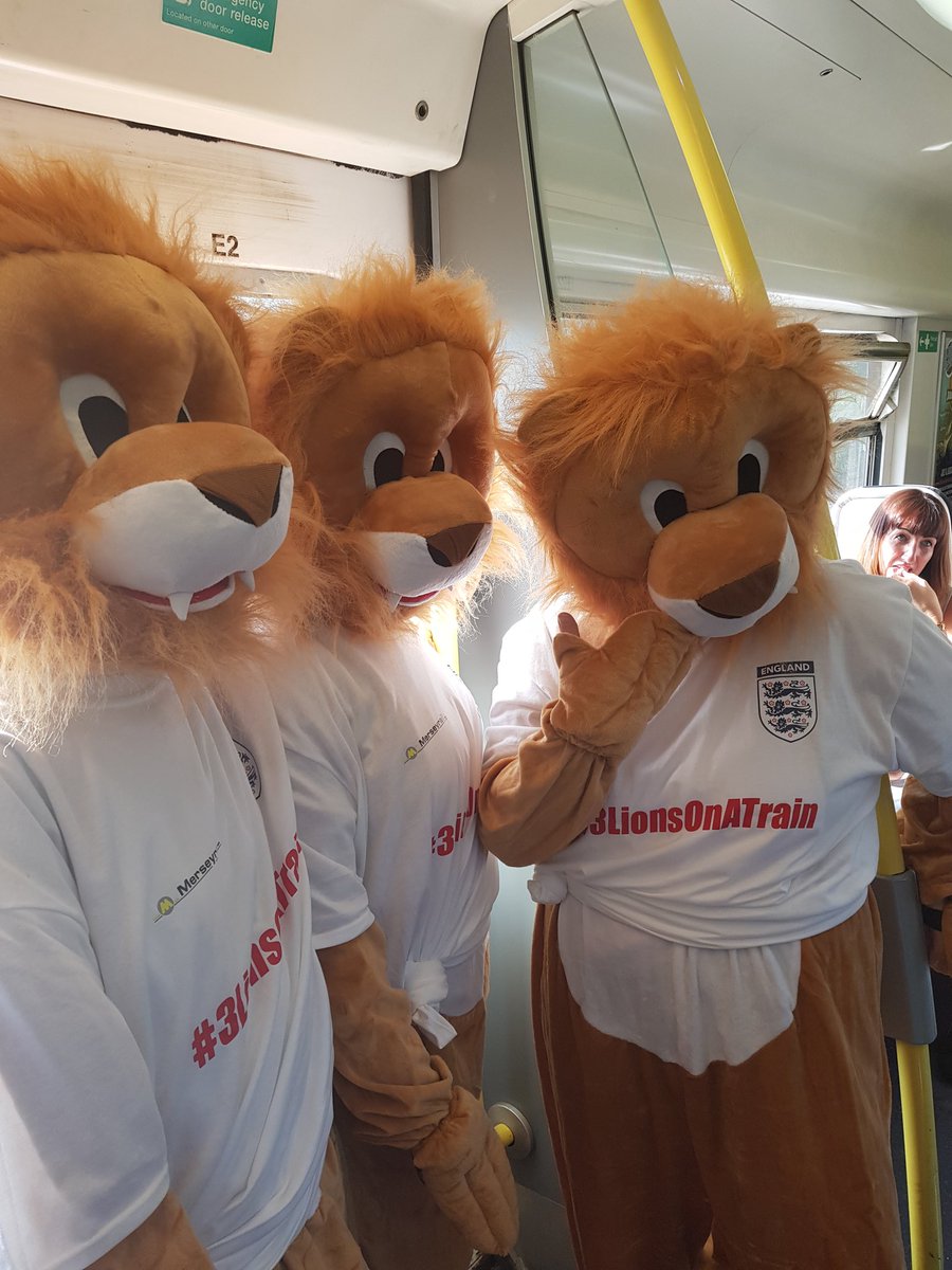 #3LionsOnATrain