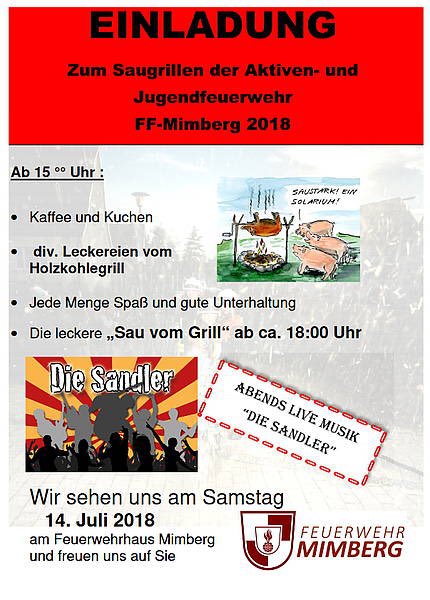 Am Samstag ist es wieder soweit