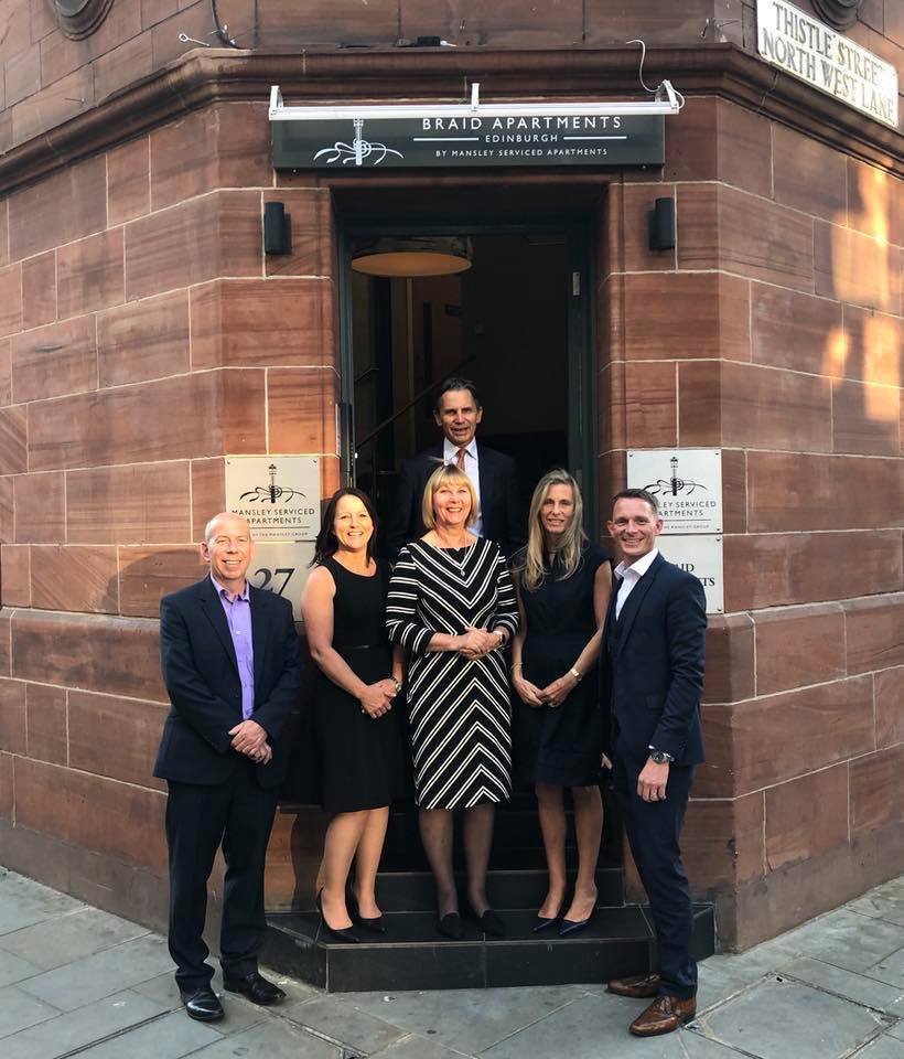 Our directors and senior managers are delighted to have now taken ownership of the newest addition to the portfolio - Braid by Mansley Serviced Apartments! #edinburgh #servicedapartments