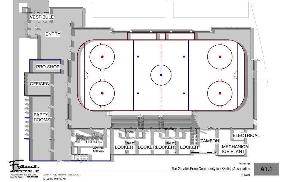 KOLO8 on Twitter "GROWTH The design for an NHL sized ice skating rink
