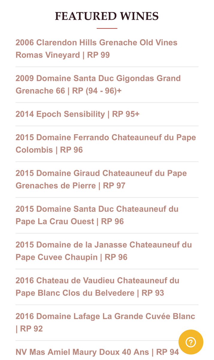 Attention all Grenache lovers. The Wine Advocate is due to host a truly magical event entitled ”The Grail of Grenache”. A special fine dining menu and presentation of the créme de la créme Grenache wines the world has to offer is bought to you by <a href="/JoeCz/">Joe Czerwinski</a>  bit.ly/2KWg1GV