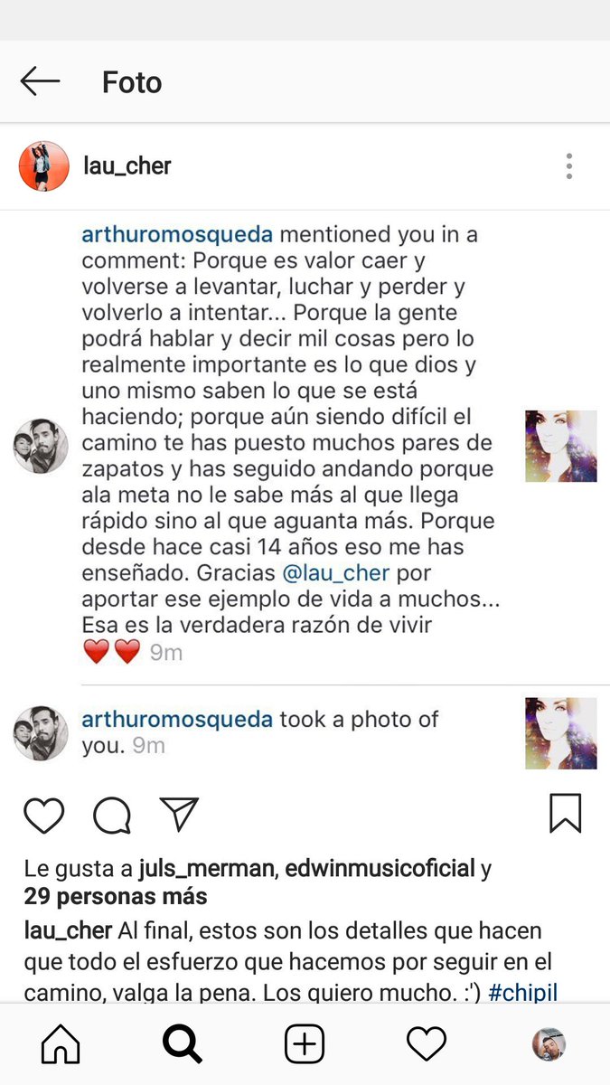 @RinoceronteGB @chico_rlt @Wendolee @MyriamMonteCruz @_CarlosRivera @yahirmusic @yuritaflowers @Azteca @SonyMusicLatin Así es te comparto un comentario que le hicieron a Laura hace unos años y me pareció bien patearlo a este comentario.  Y no soy yo el que escribe.  Saludos