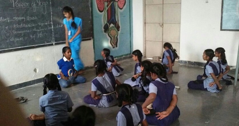 dcseLEAD's tweet photo. "Yoga means addition – addition of energy, strength and beauty to body, mind and soul."
Have a glance over the initiative taken by the LEADer Bhavani from #Nizamabad :
https://t.co/VDaIh4Uife
#LEADCampus
#KakatiyaSandbox
#LEADBlogs #LEADStories
#DFLead #DFIndia https://t.co/i6gxsgNxl3